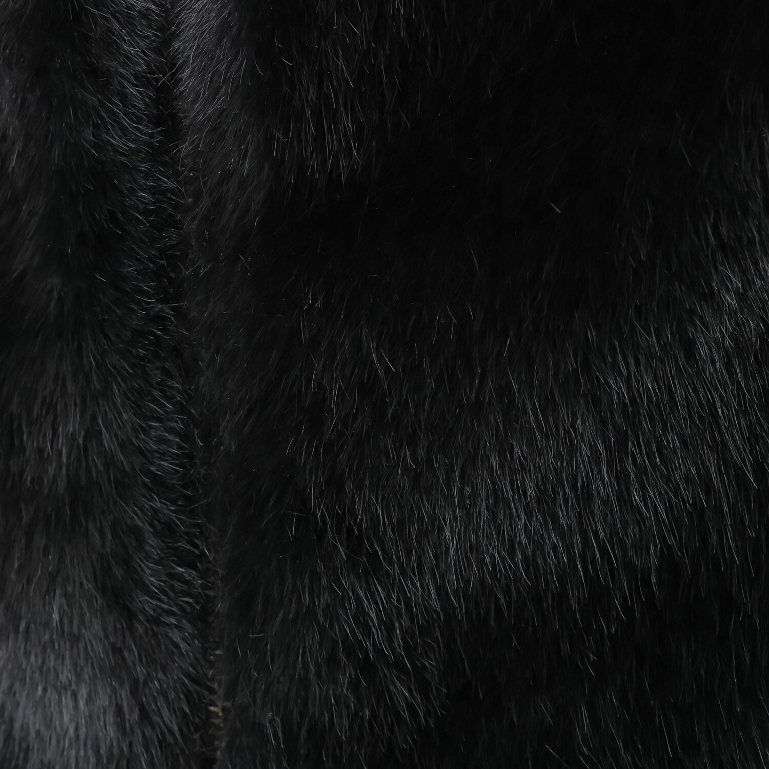 ティエドゥール キラキラブローチ付 ミンク調フェイクファー スタンドネックベスト＆ マフラー