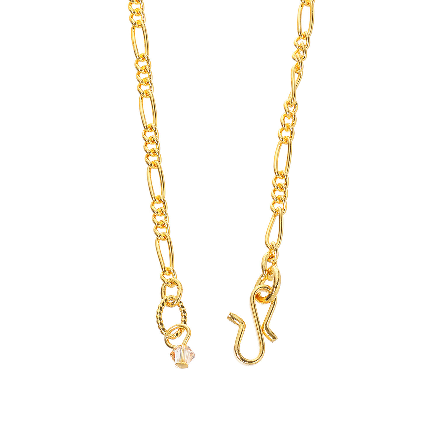 シマ・リリアーナ フラワーモティーフ ペンダントブローチ＆ ロングチェーンネックレス