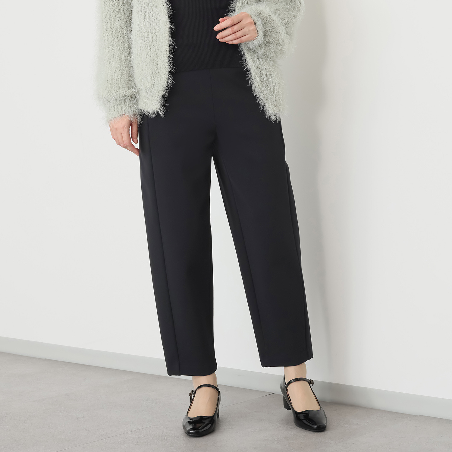 ピーツー とにかく気持ち良い 極上キュプラ裏起毛 ６枚接ぎ ソフトカーブパンツ 