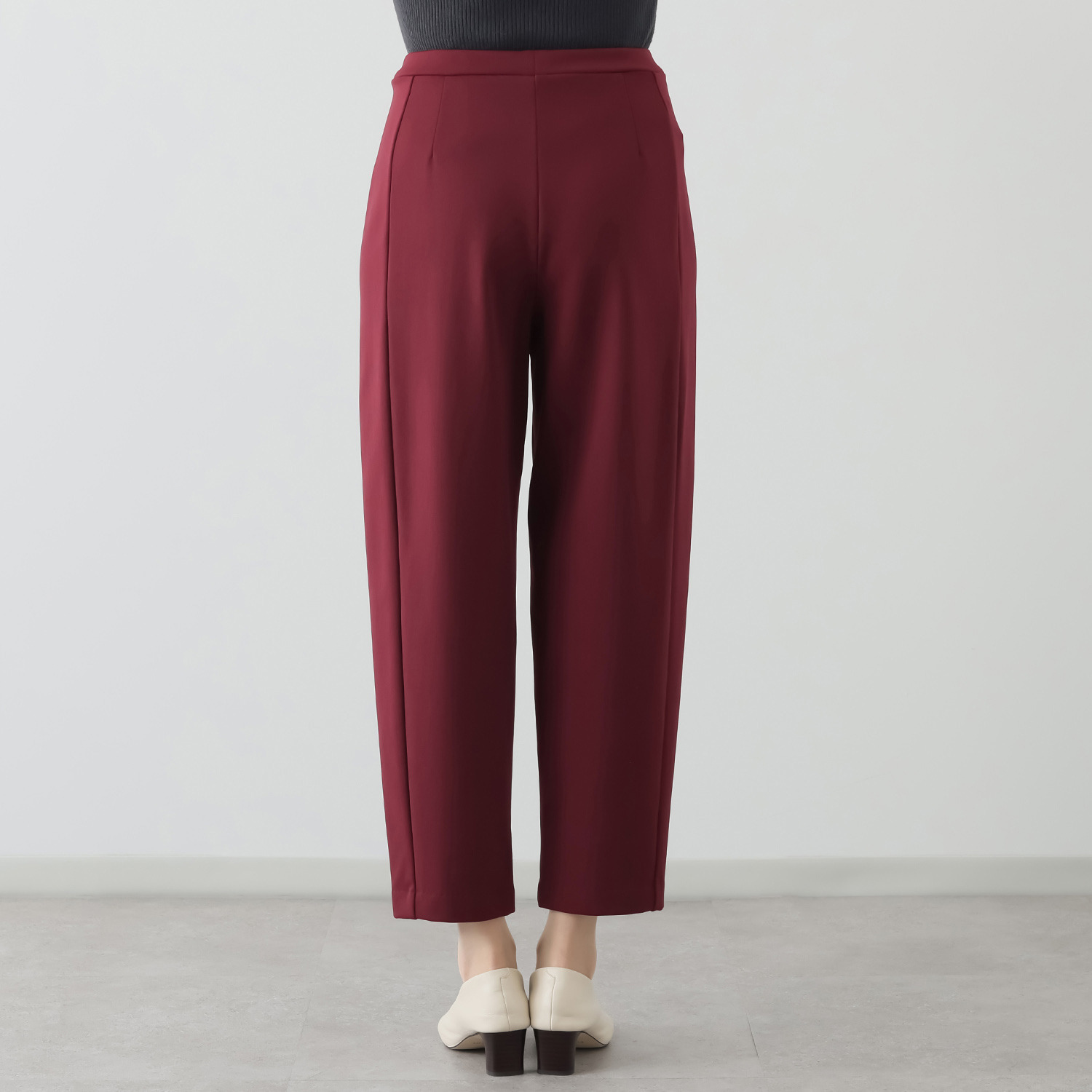 ピーツー とにかく気持ち良い 極上キュプラ裏起毛 ６枚接ぎ ソフトカーブパンツ 