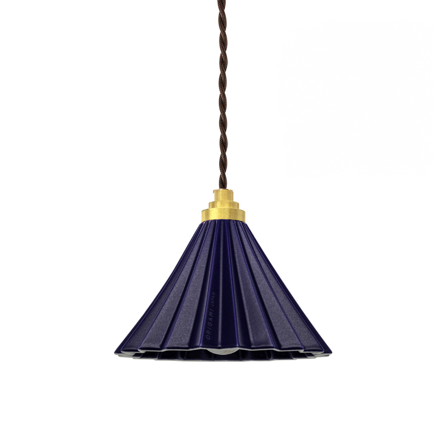 グラムエイト オリガミランプペンダント ＜ブラウンコード＞