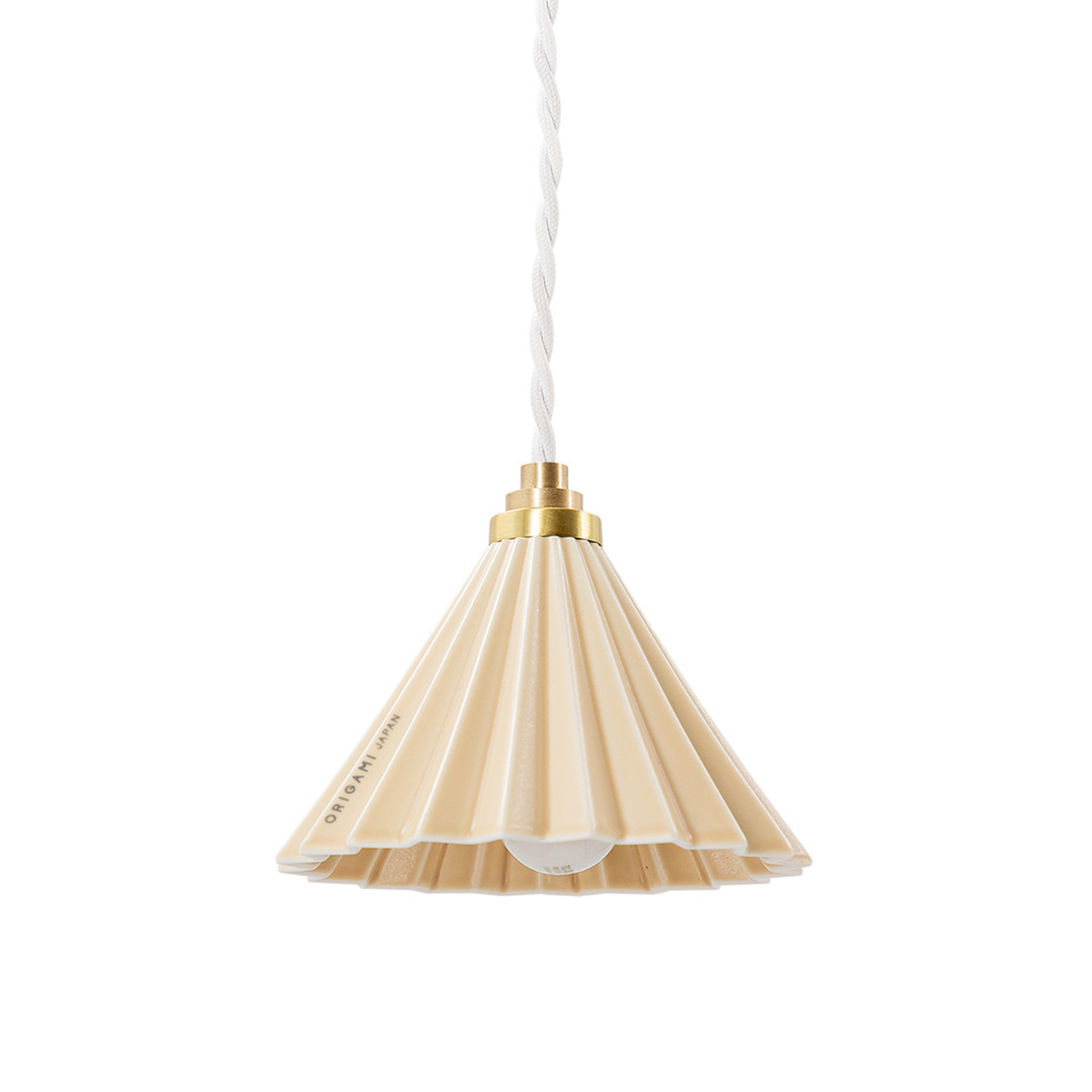 グラムエイト オリガミランプペンダント ＜ホワイトコード＞