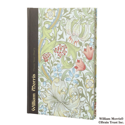 ディアカーズ 3年日記 ウィリアム・モリス ディアカーズ 3年日記 ウィリアム・モリス