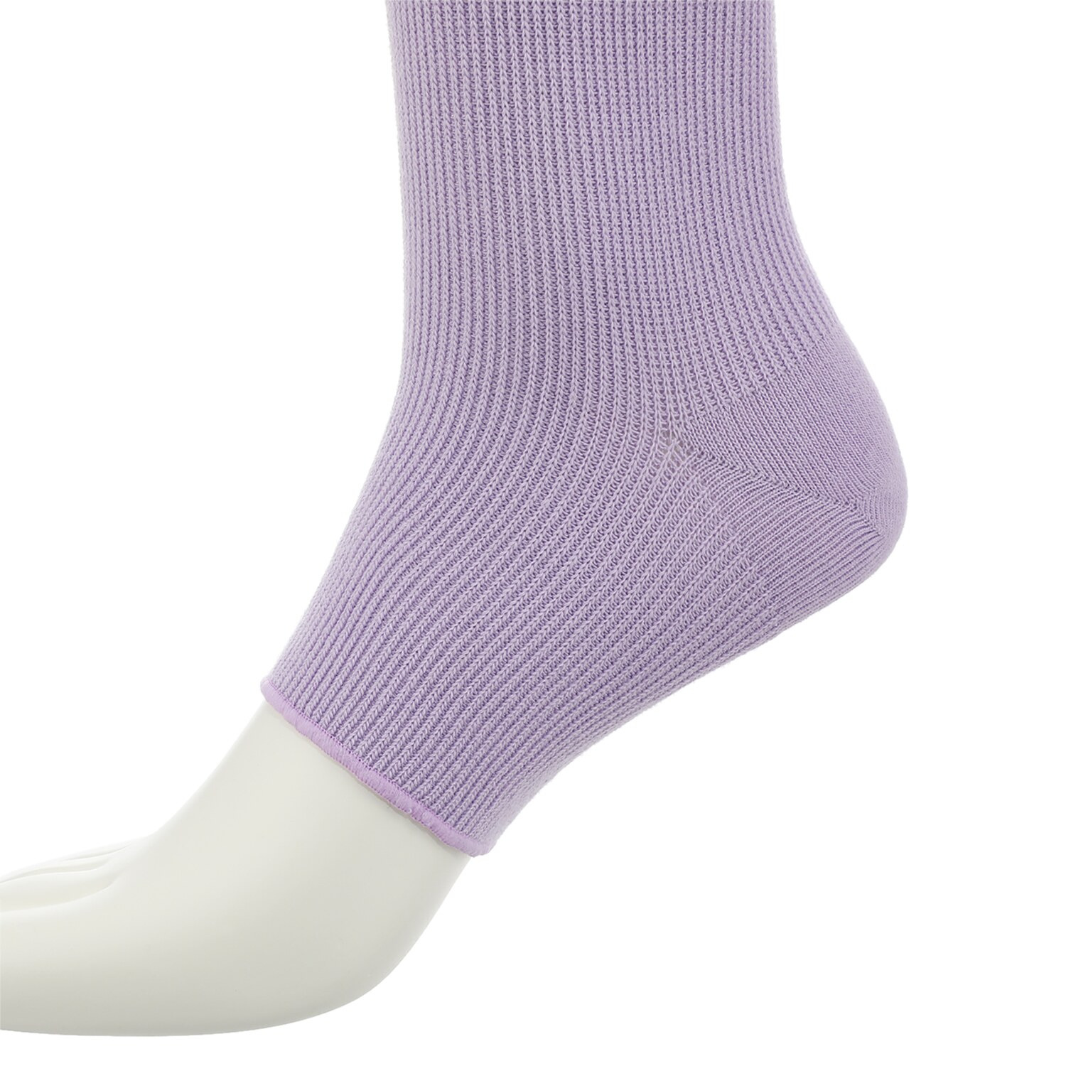 リオッサ 足首キュッ！ ひざ裏ゆったりの快適着圧 寝るときソックスＶ ４足セット ＜４色入り＞ 