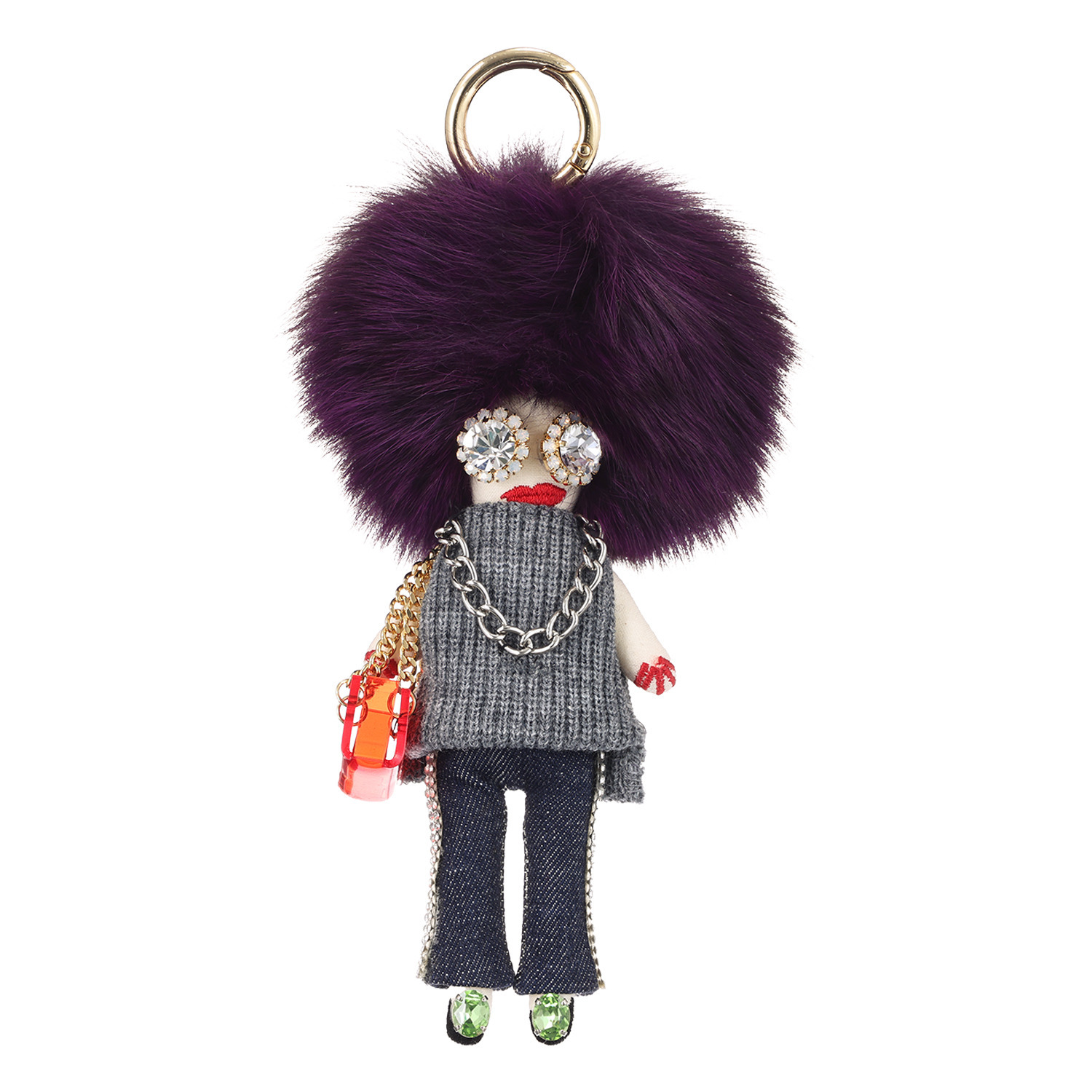 ボン・ブリコラージュ バイ　レイコ・ホウセンジ ドールチャーム ボン・ブリ・ドール ＢＢちゃん