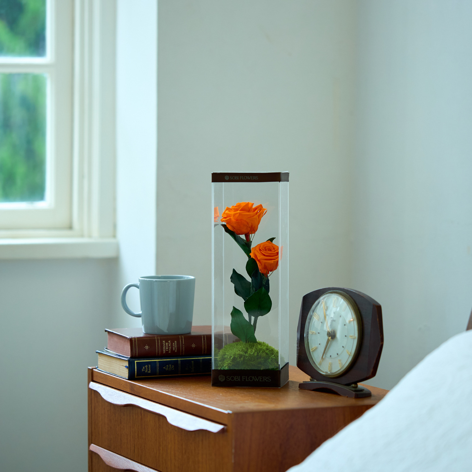 ＧＩＮＺＡ ＳＯＢＩ　ＦＬＯＷＥＲＳ プリザーブドフラワー クリアローズ