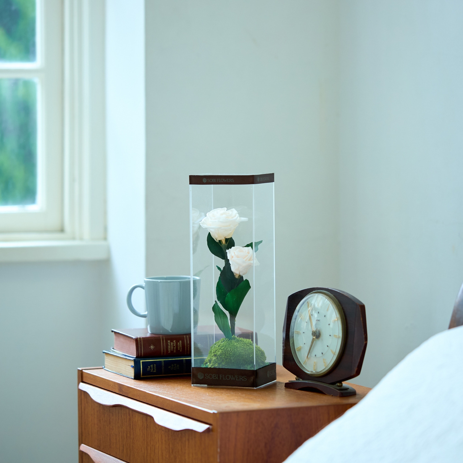 ＧＩＮＺＡ ＳＯＢＩ　ＦＬＯＷＥＲＳ プリザーブドフラワー クリアローズ