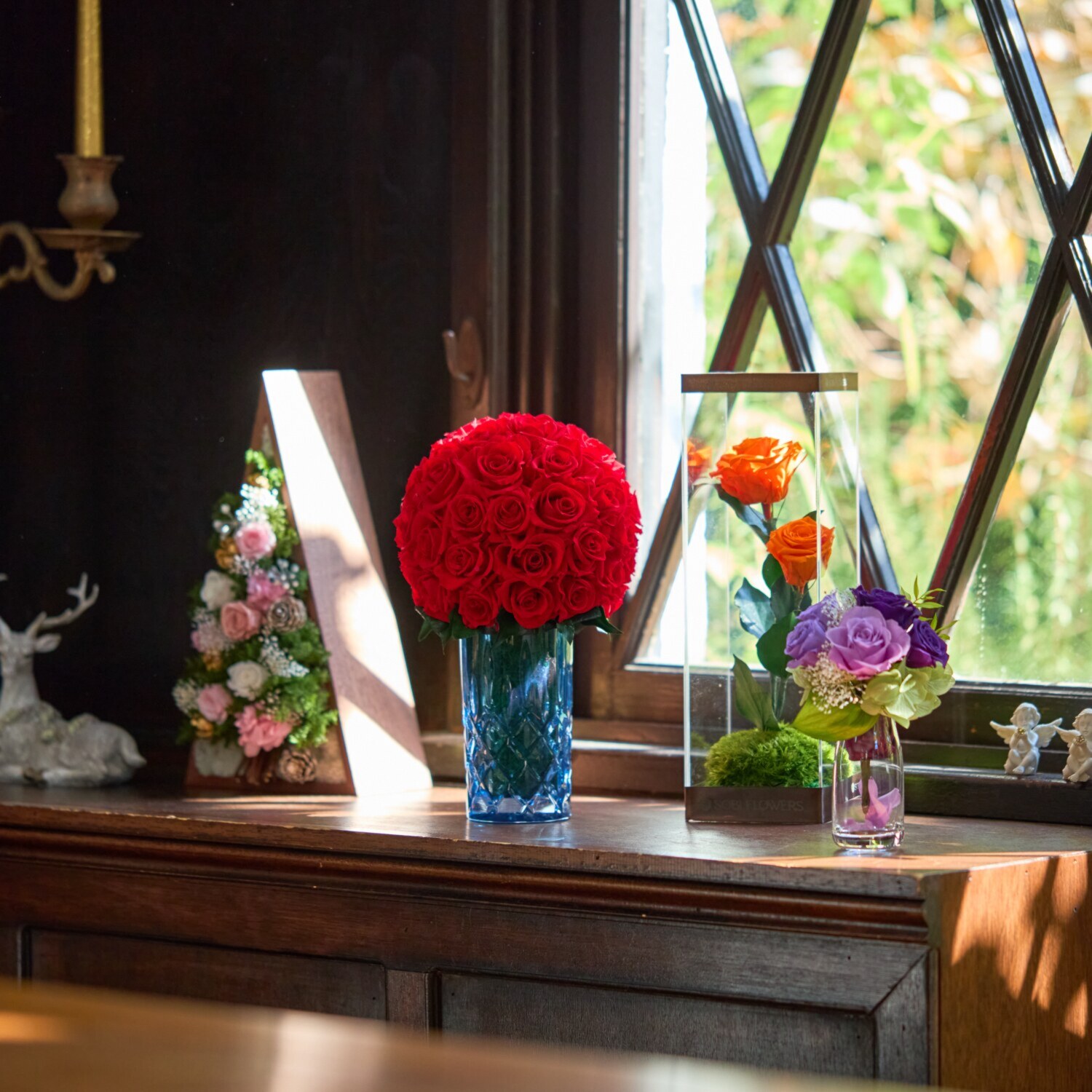 ＧＩＮＺＡ ＳＯＢＩ　ＦＬＯＷＥＲＳ プリザーブドフラワー クラシカ　Ｔａｌｌ