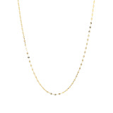 ファシーノアルジェント シルバー ペタルチェーン ロングネックレス