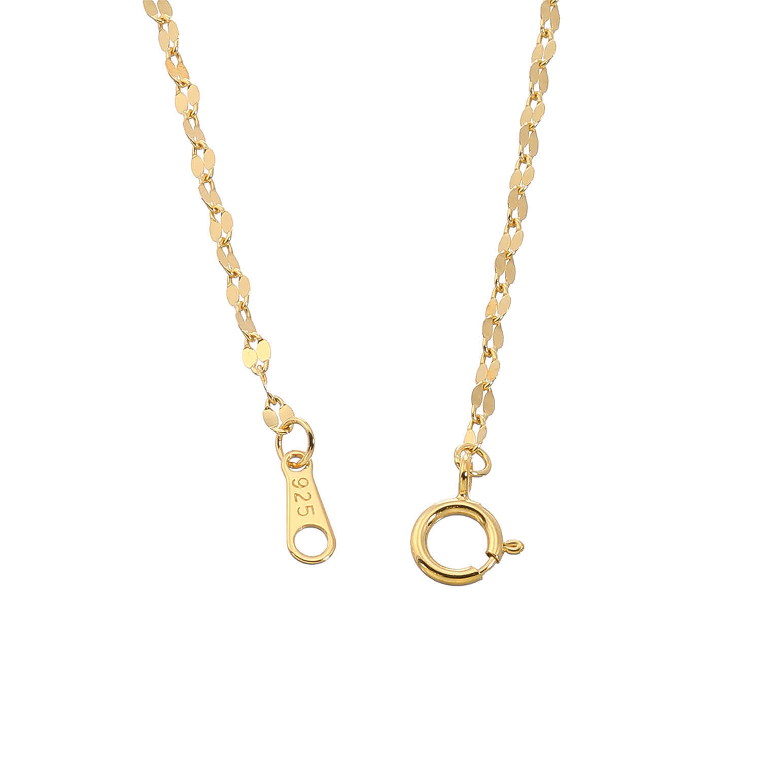 ファシーノアルジェント シルバー ペタルチェーン ロングネックレス