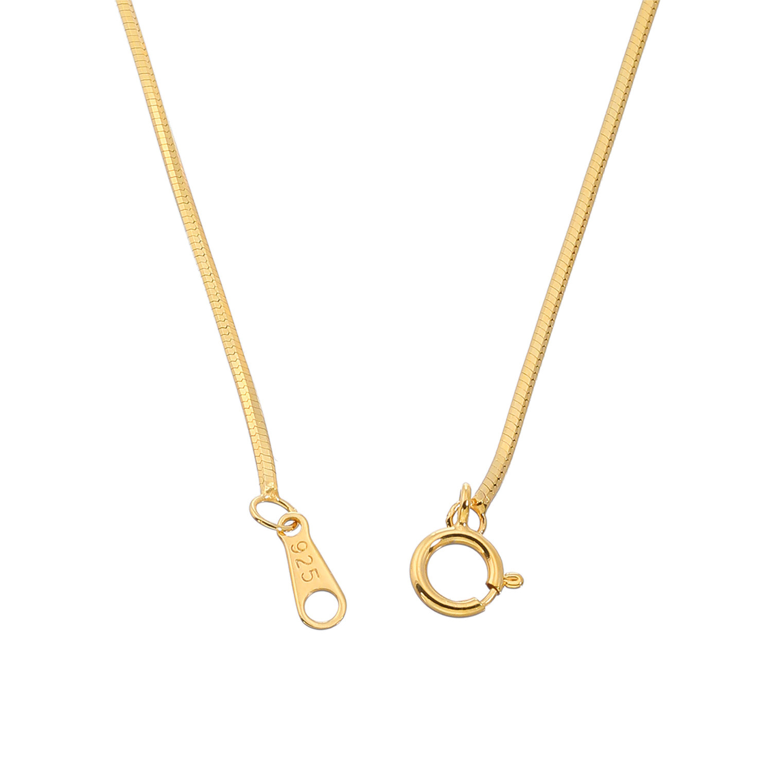 ファシーノアルジェント シルバー スネークチェーン ネックレス