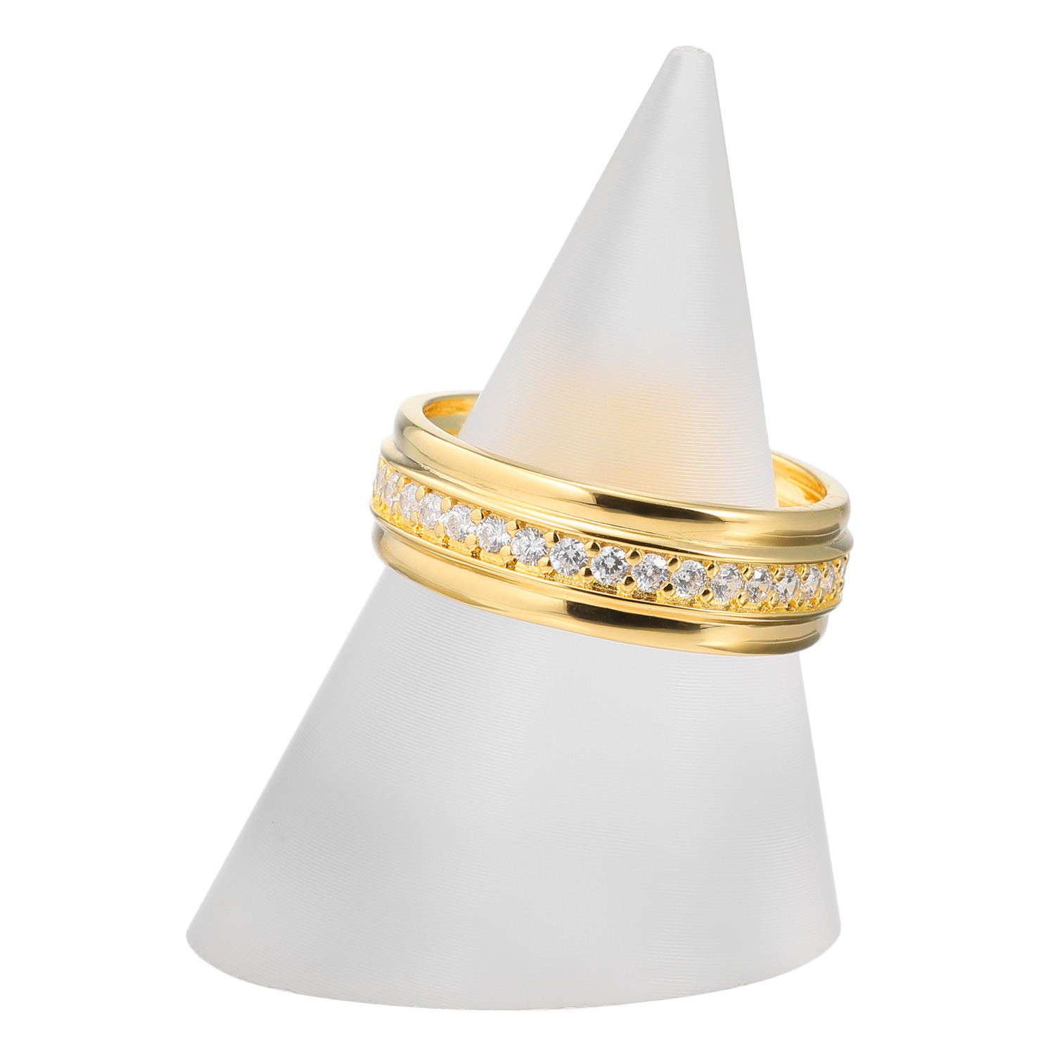 ファシーノアルジェント シルバー ＣＺ フルエタニティ ストレートリング