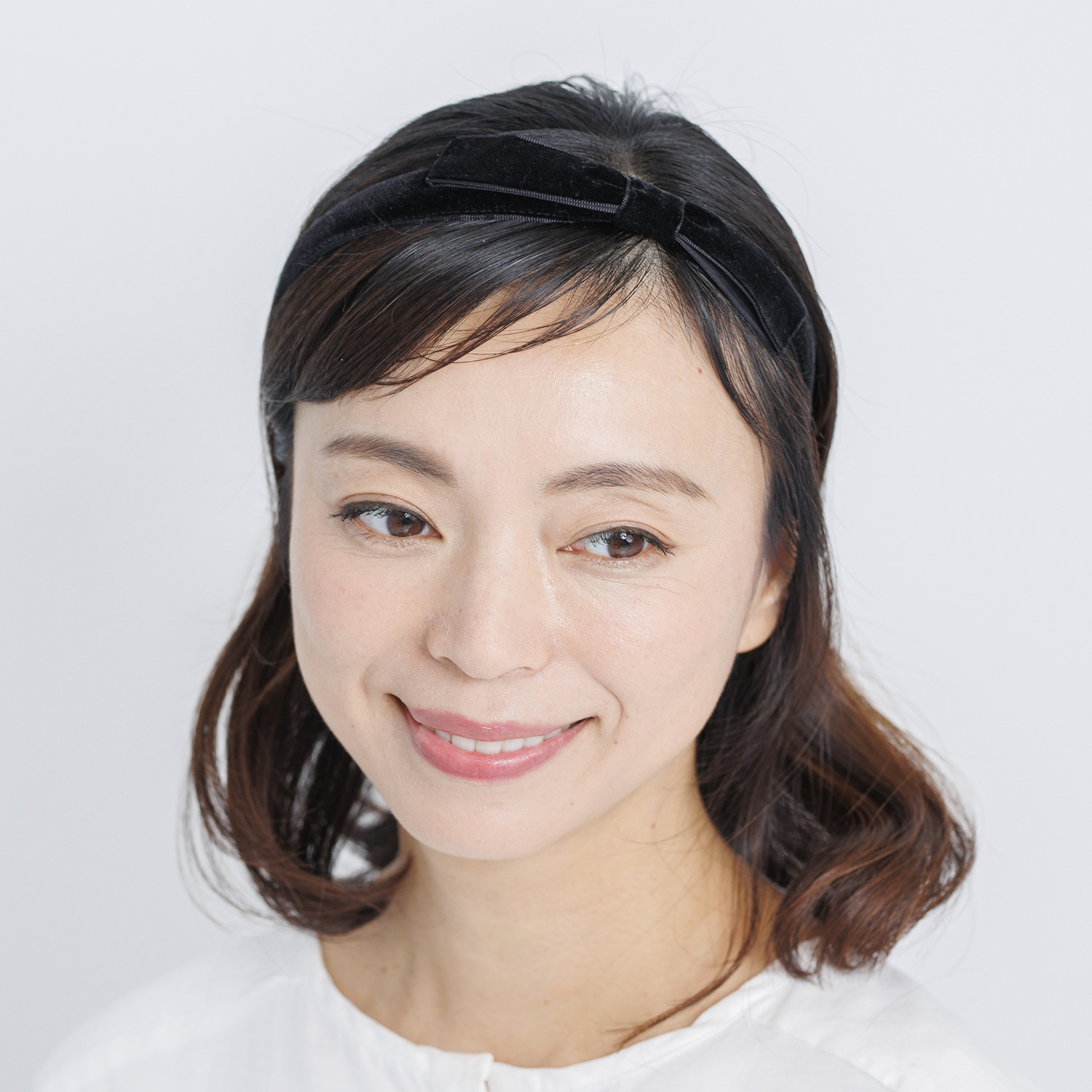 ギンカウィンカ ベルベットリボン カチューシャ