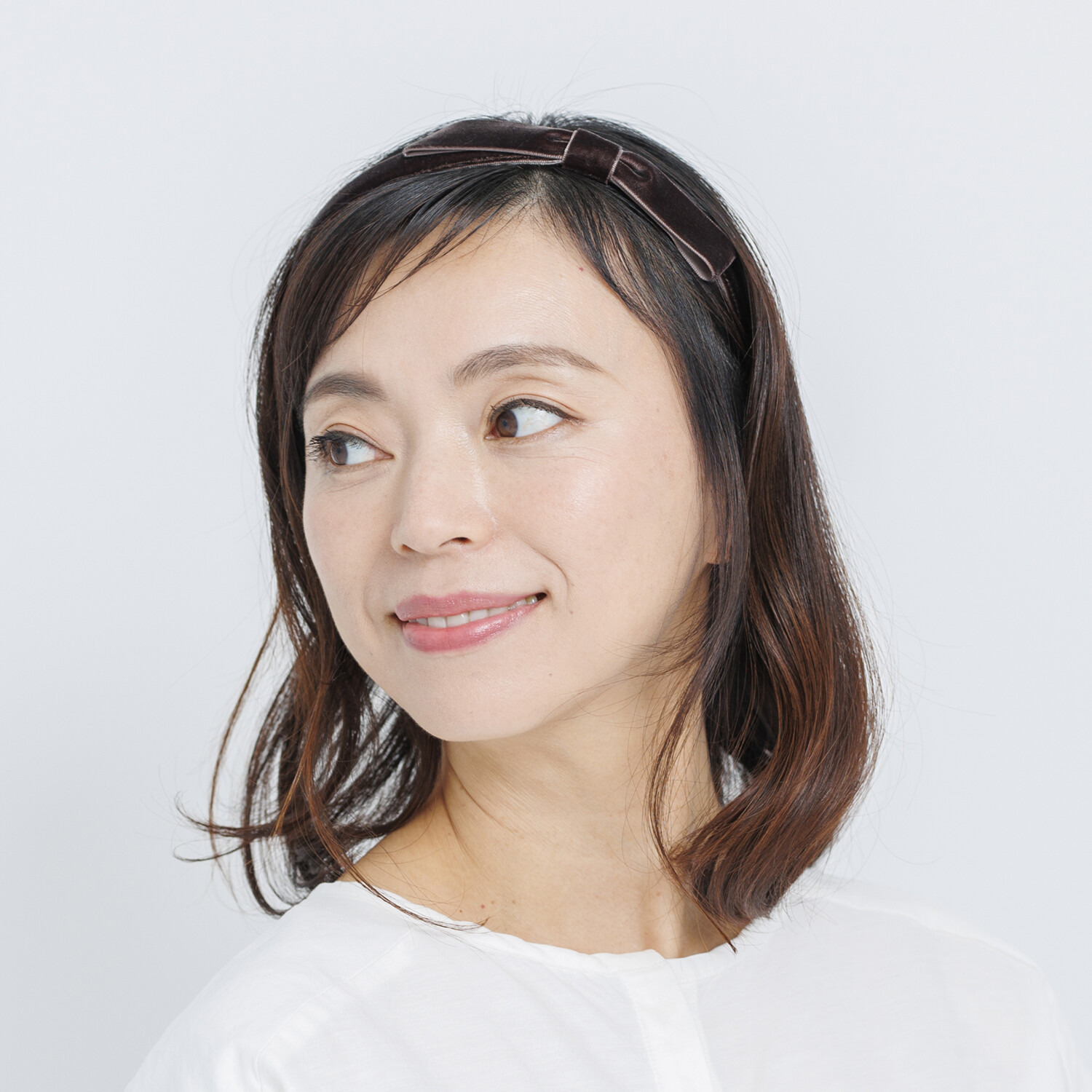 ギンカウィンカ ベルベットリボン カチューシャ