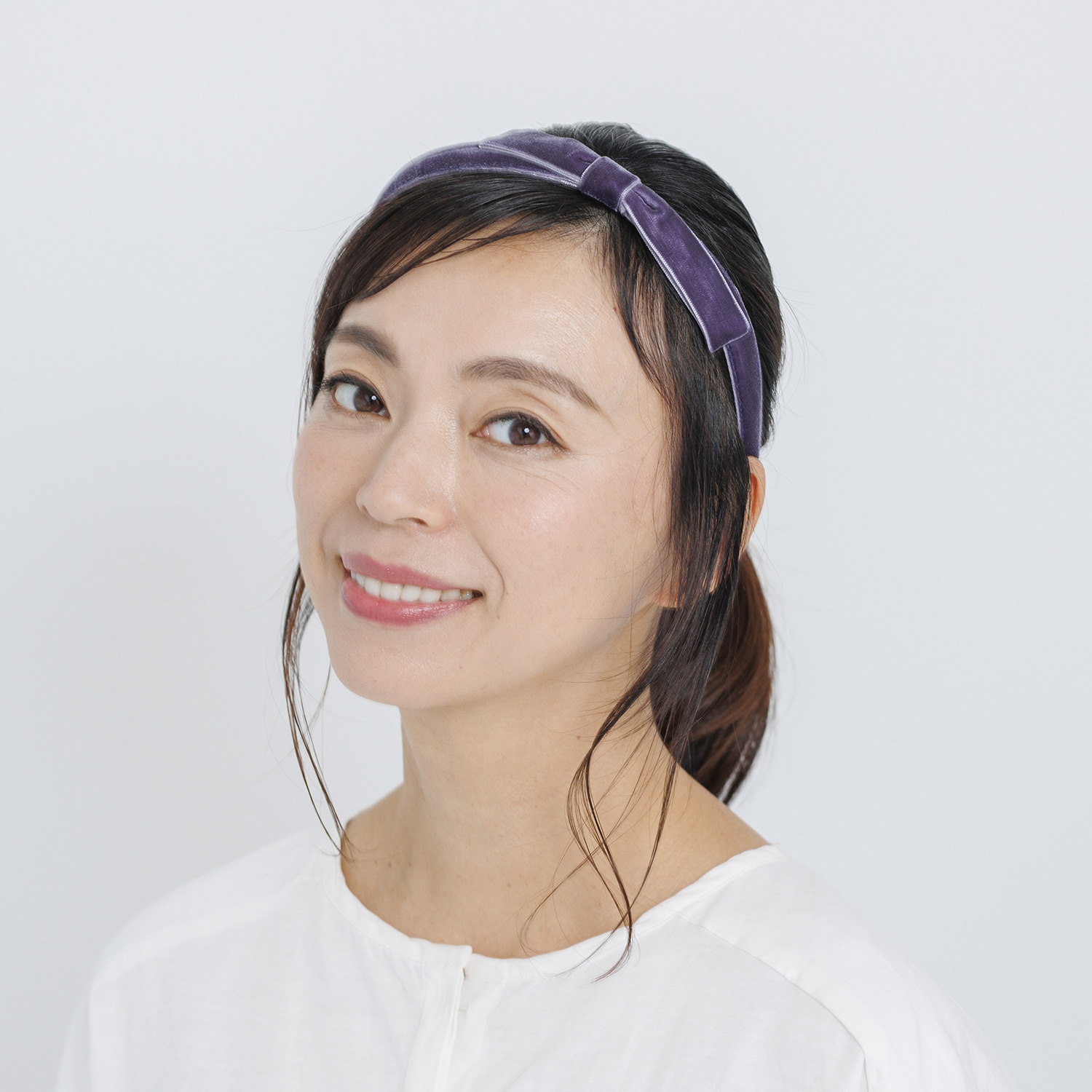 ギンカウィンカ ベルベットリボン カチューシャ