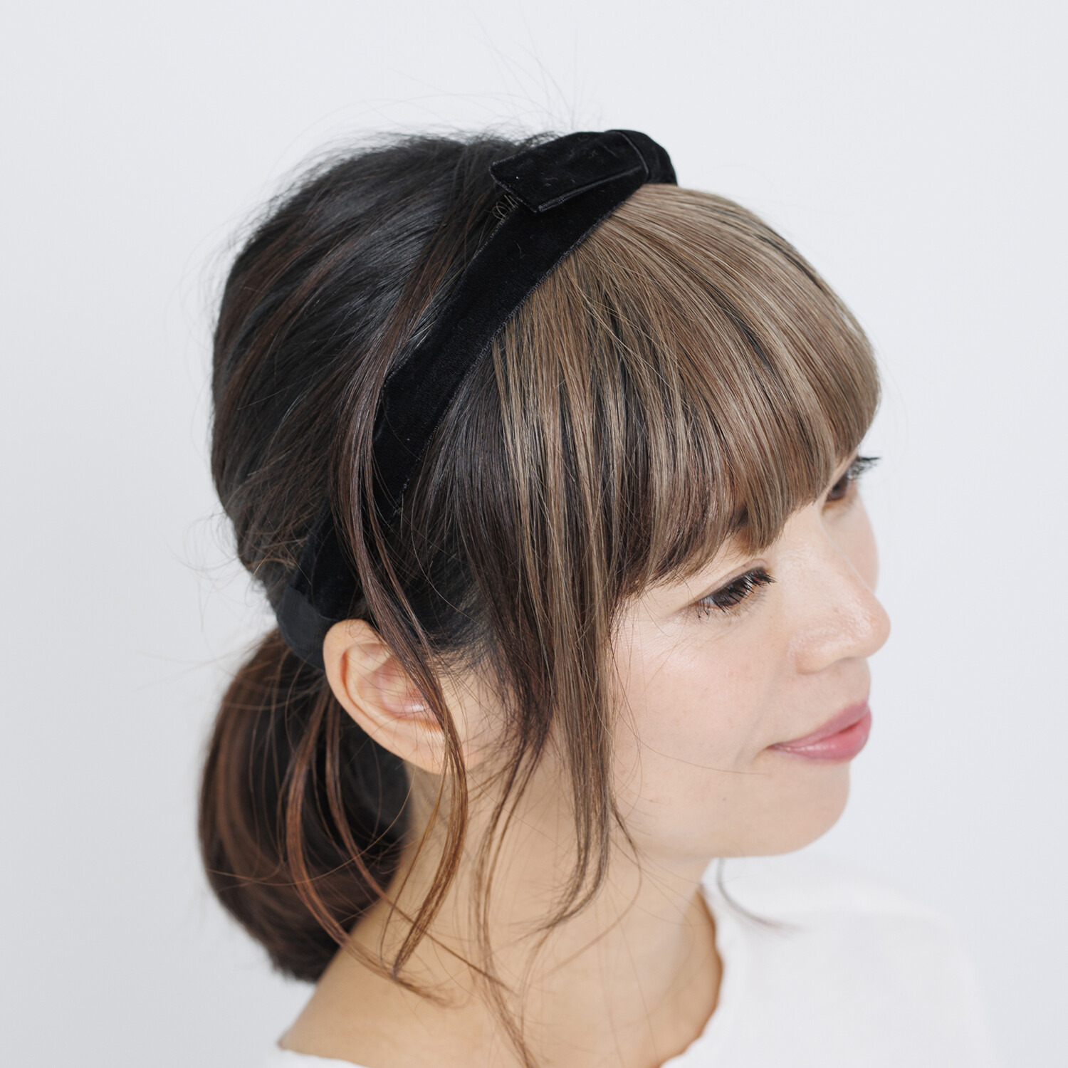 ギンカウィンカ 前髪とお顔周りの毛が 自然に完成 ドレスドヘア 前髪ウィッグ＆ カチューシャ