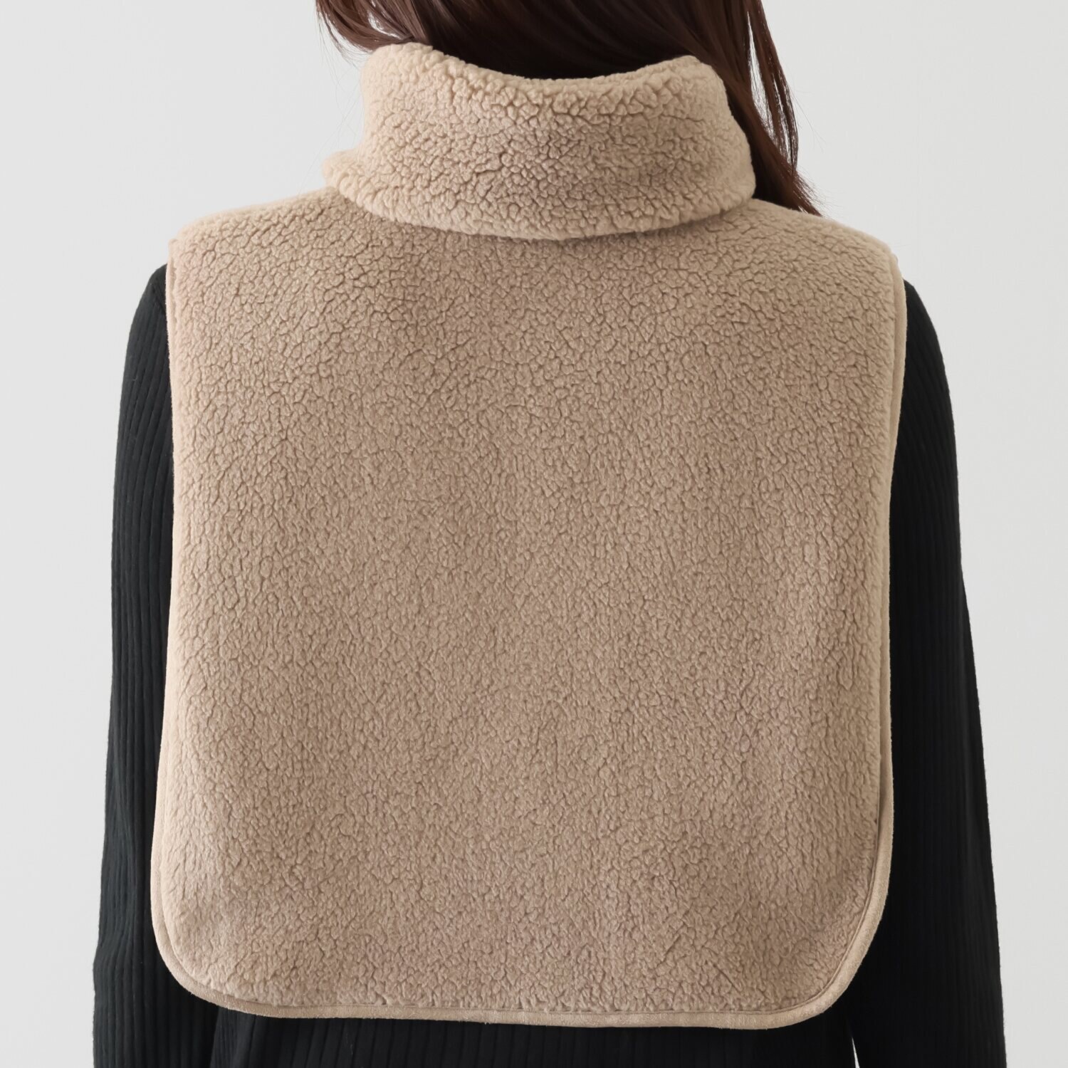 ラ　ヴァーグ　デトワール ふわっと暖かい ショートボアベスト