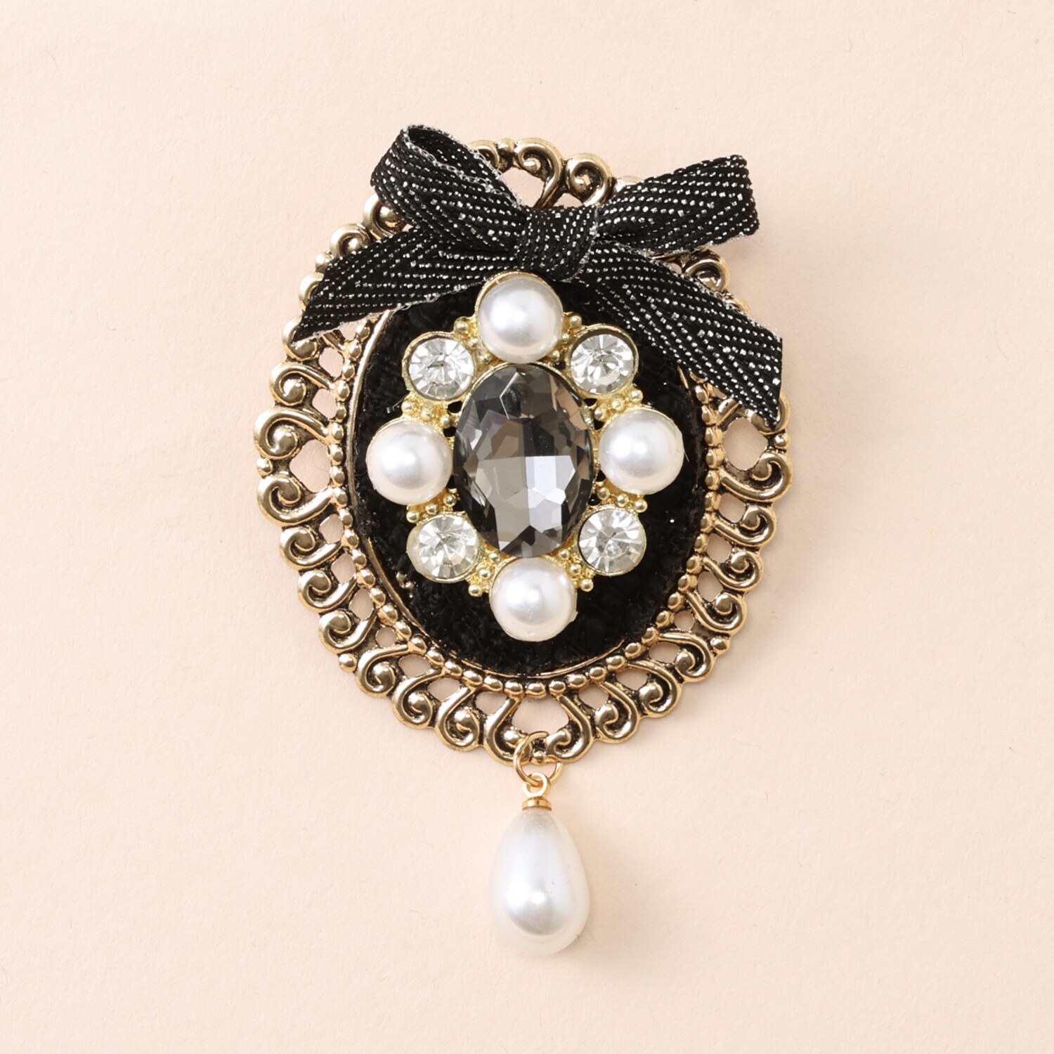 韓国トレンド 雑貨コレクション キラキラビジュウ モティーフブローチ