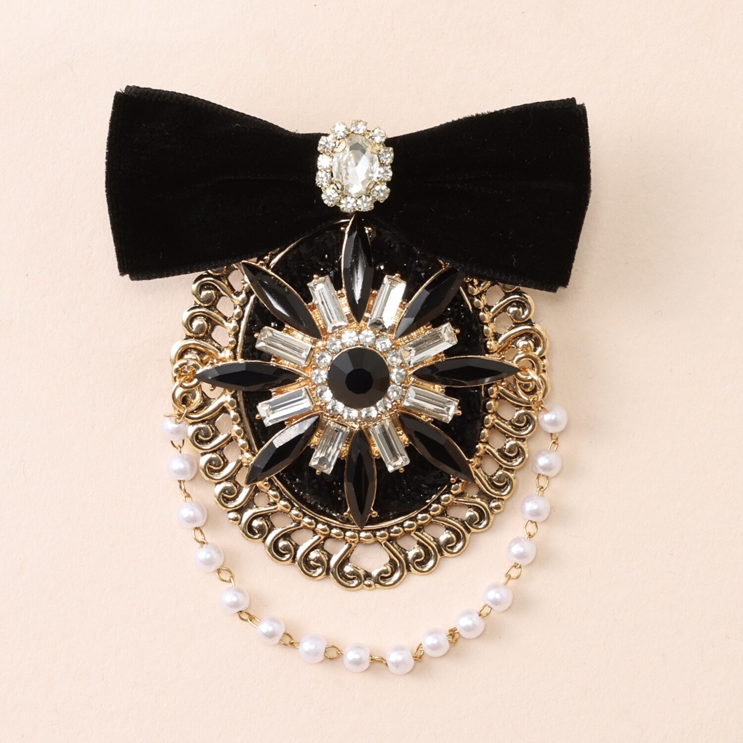 韓国トレンド 雑貨コレクション キラキラビジュウ モティーフブローチ