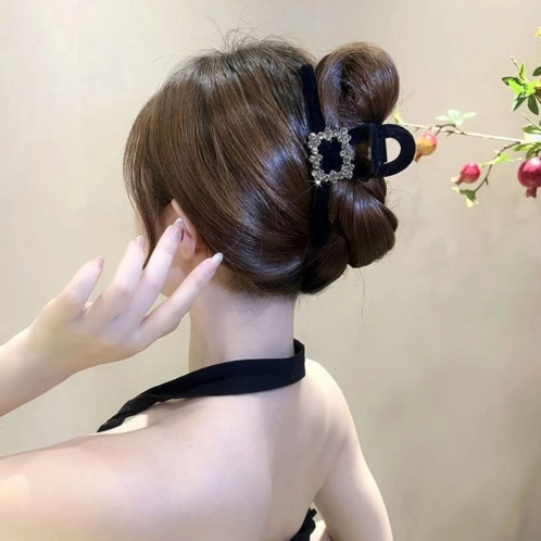 韓国トレンド 雑貨コレクション ビジュウ ベルベットバンスクリップ