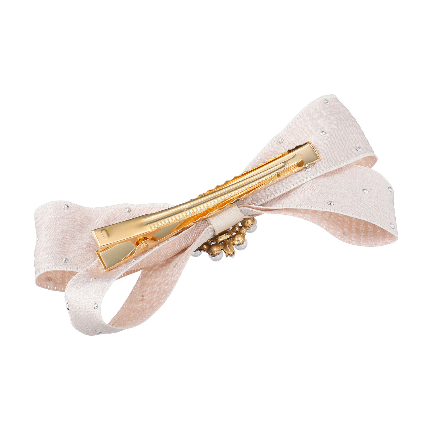 韓国トレンド 雑貨コレクション ドットリボンバレッタ