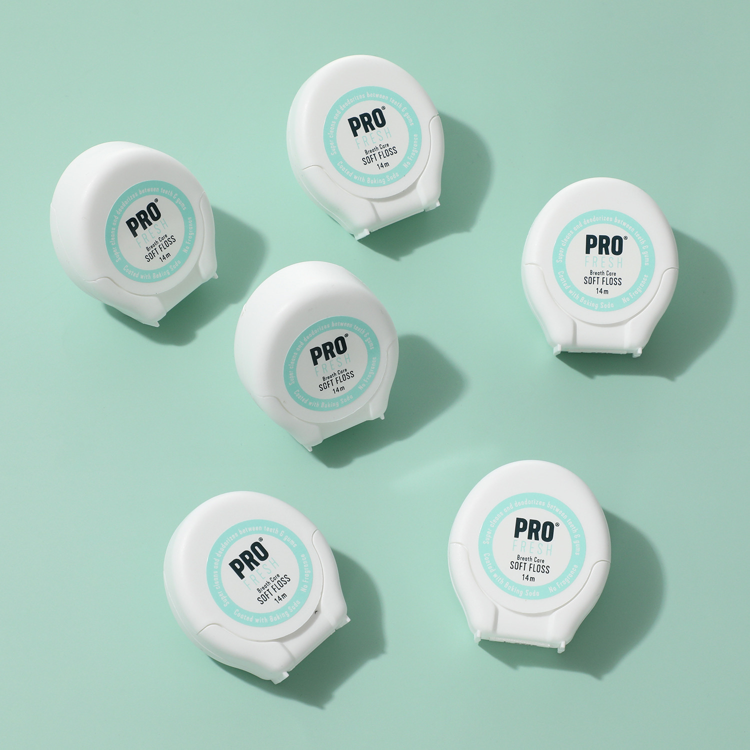 ３８４本の繊維で ふんわり柔らか！ 新感覚の極太フロス プロフレッシュ ソフトフロス ６箱セット