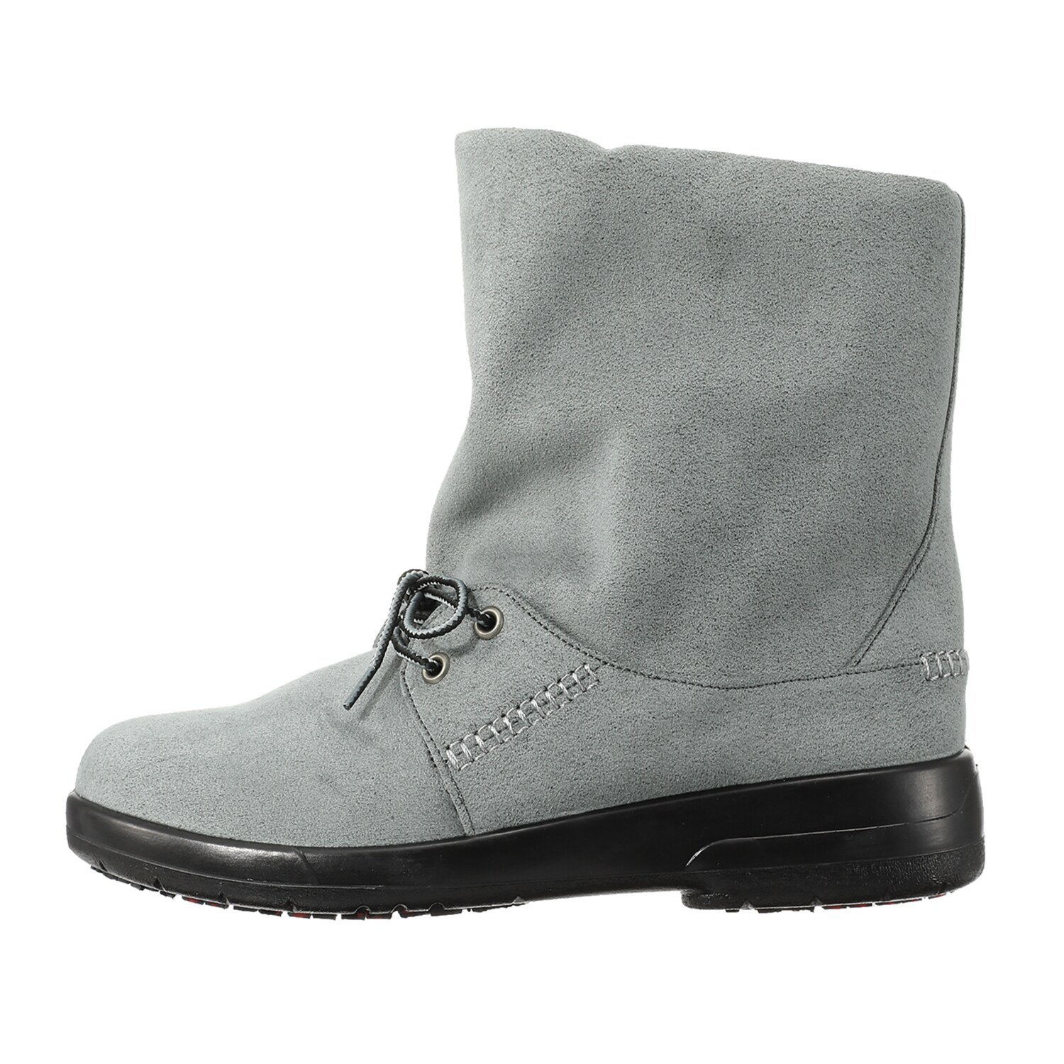 トップドライ スエード調チェック柄 ２ウェイブーツ