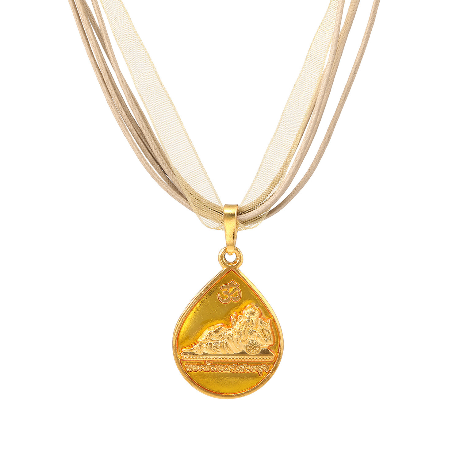 祝！１５周年 プラピカネ ペンダントトップ＆ ネックレス 巨万の富と幸運の神様 ＜黄金ピカネ＞の象徴 〜大富豪・満願成就・ 　健康・浄化〜