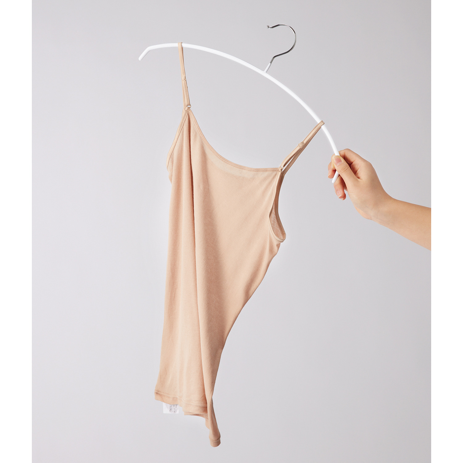 ミナリノ ずれ落ちにくく すっきり収納！ スタイルハンガー カラーが選べる ４８本セット