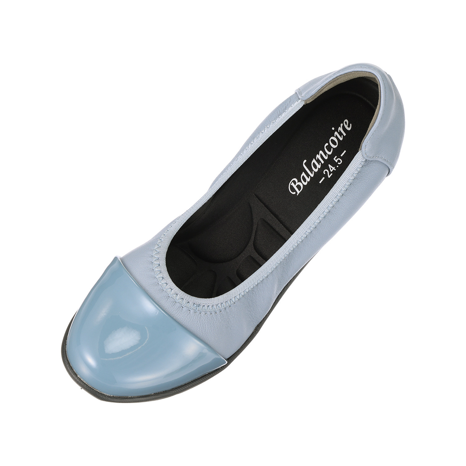 ブランコワール ジャパンメイド 羊革　超軽量 厚底パンプス