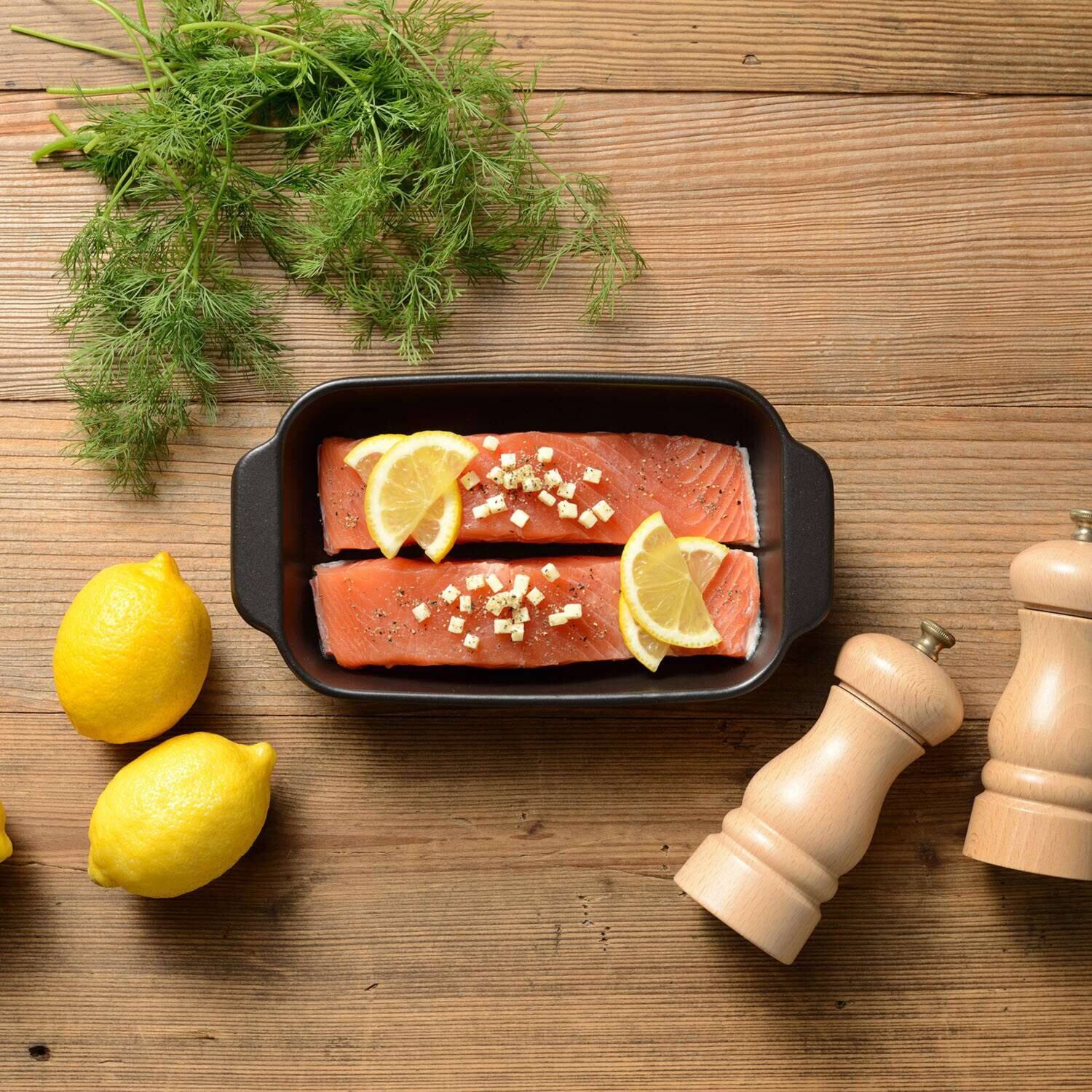 マジカリーノ レンジで発熱する角形皿 ＜ショート＞