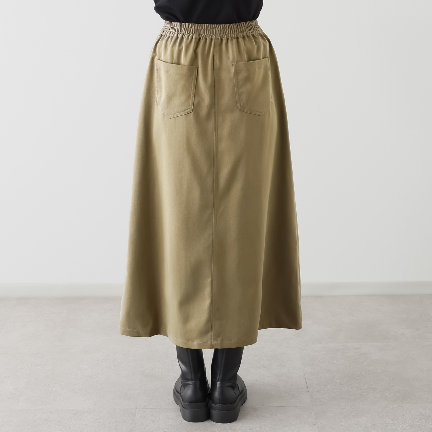 キョウコ　ヒガ パネルレース ロングスカート