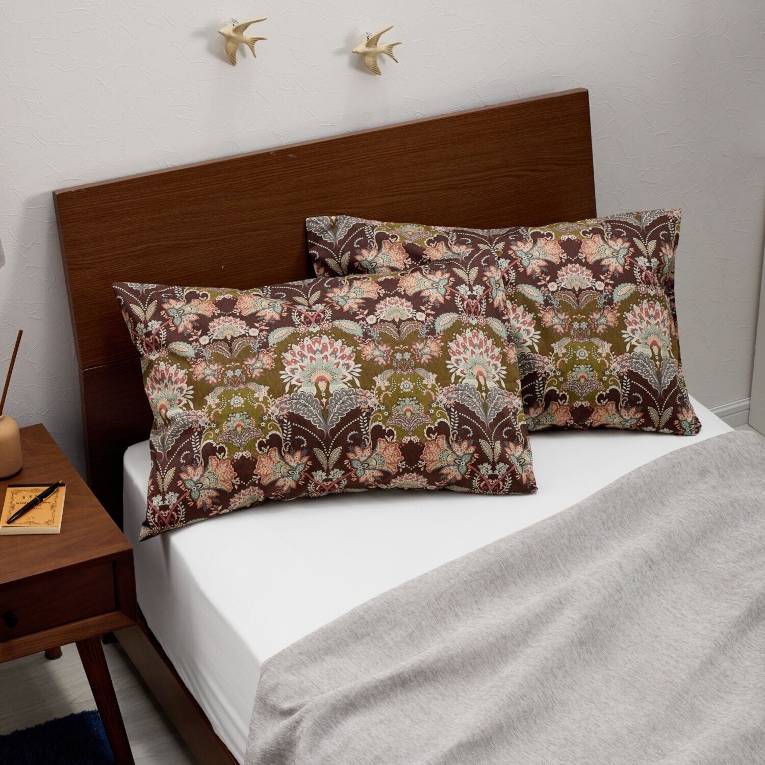 ｎｉｓｈｉｋａｗａ 綿１００％ ピローケース 同色２枚組