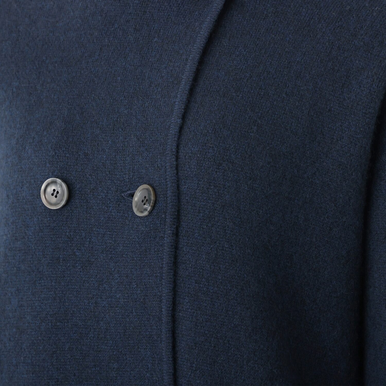 アズイズ　ビーマイセルフ バイ　ネイチャーズ モンゴルヤク ダブルジャガード ニットコート