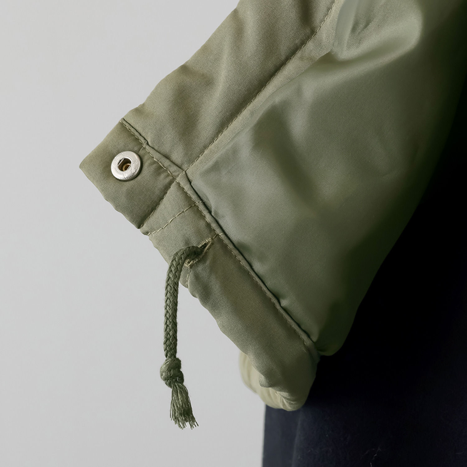 ラブソル ２ウェイスリーブ 中綿コート