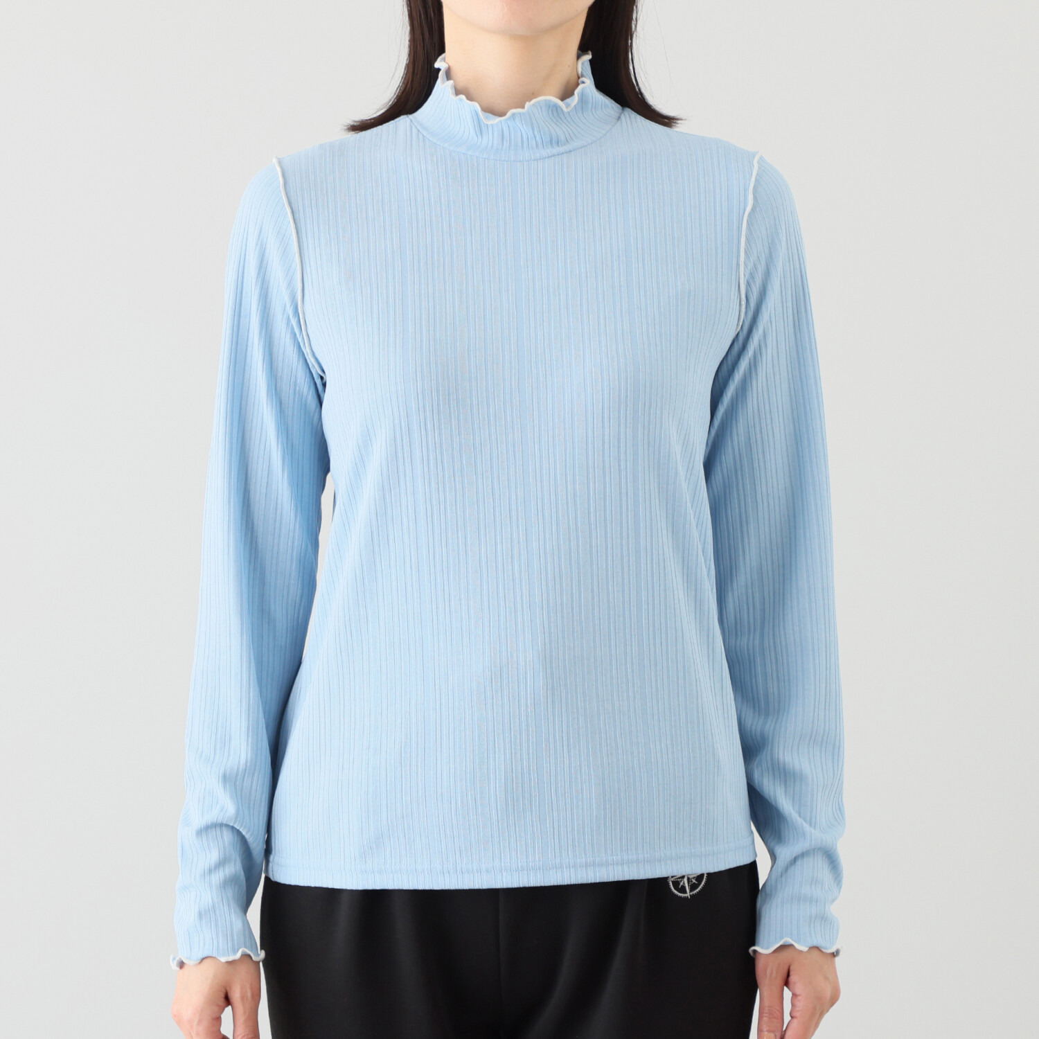 ラブソル 配色メロウアクセント プルオーバー