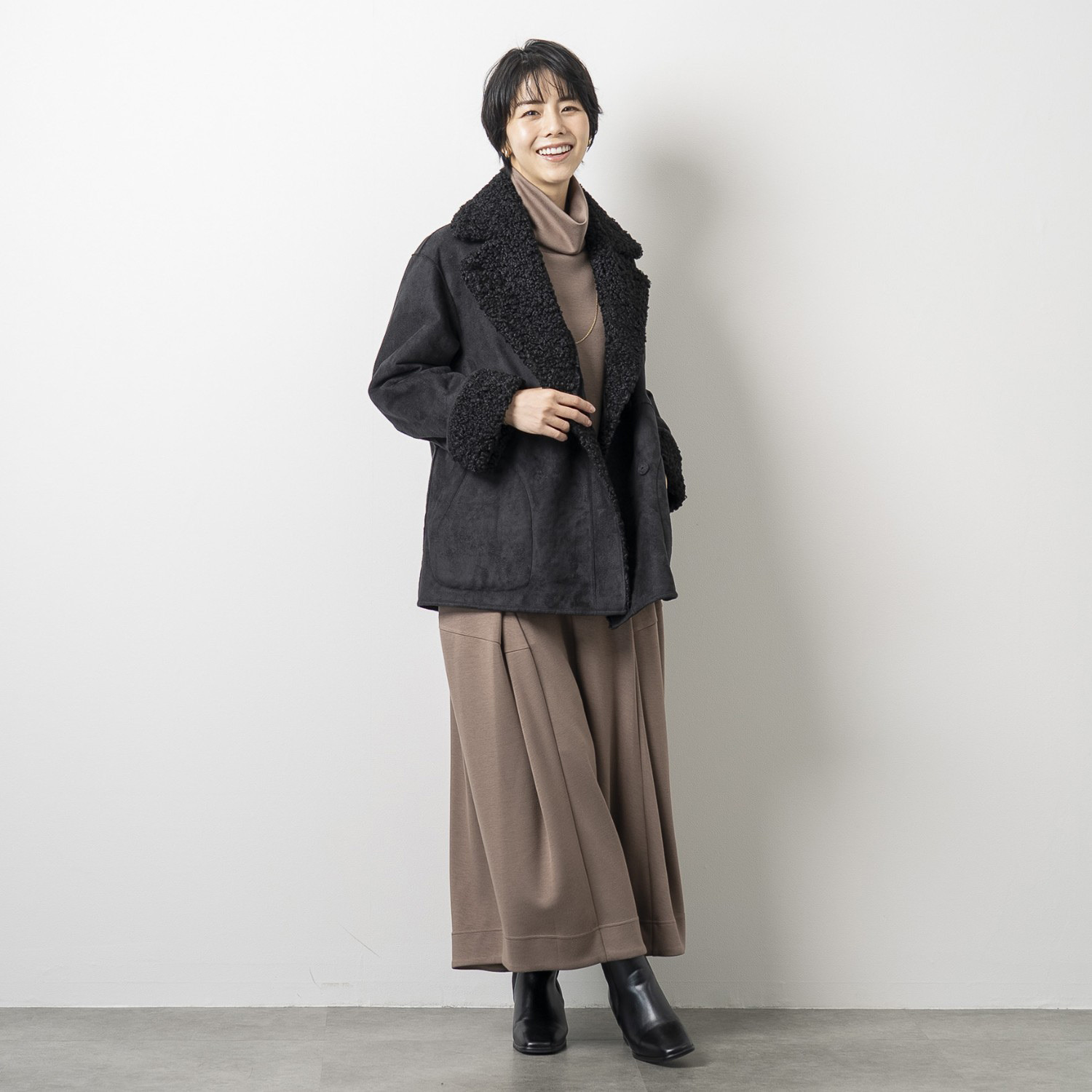 ゼラールスポーツ ファインループジャージー タックアクセント バレルデザインパンツ