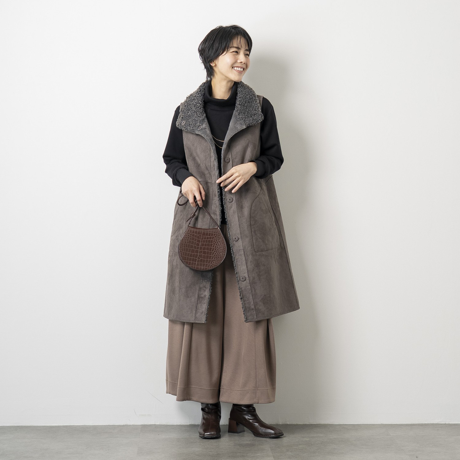 ゼラールスポーツ ファインループジャージー タックアクセント バレルデザインパンツ