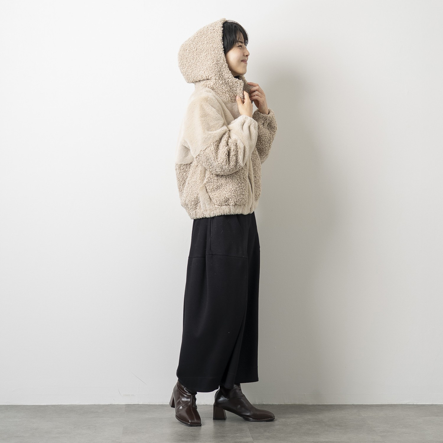 ゼラールスポーツ ファインループジャージー タックアクセント バレルデザインパンツ