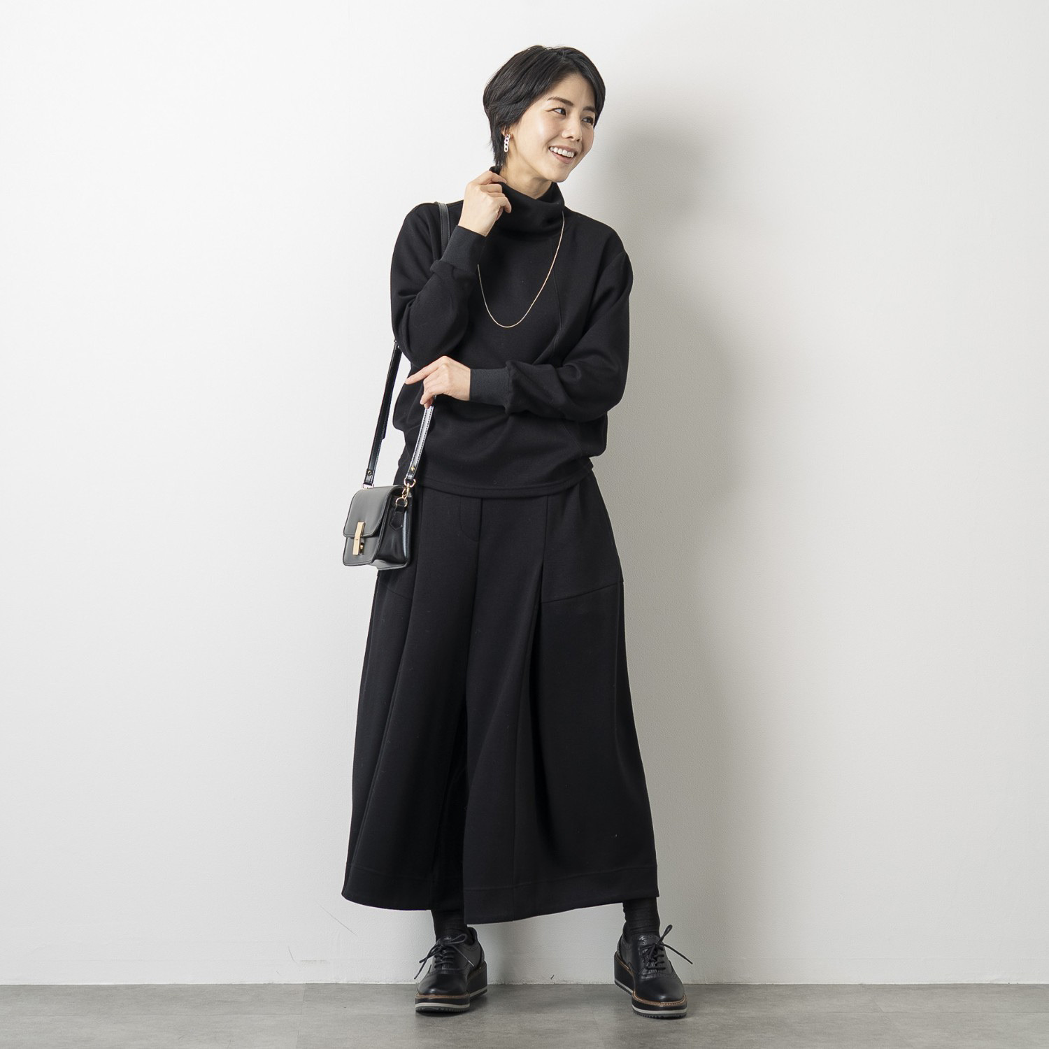 ゼラールスポーツ ファインループジャージー タックアクセント バレルデザインパンツ