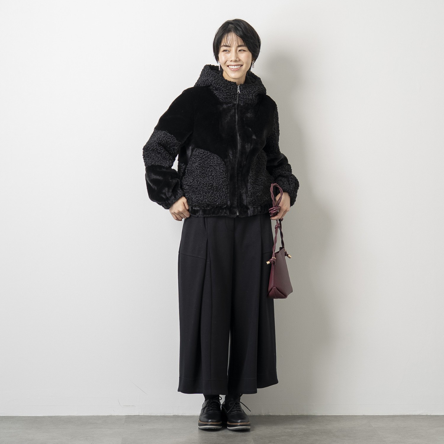 ゼラールスポーツ ファインループジャージー タックアクセント バレルデザインパンツ