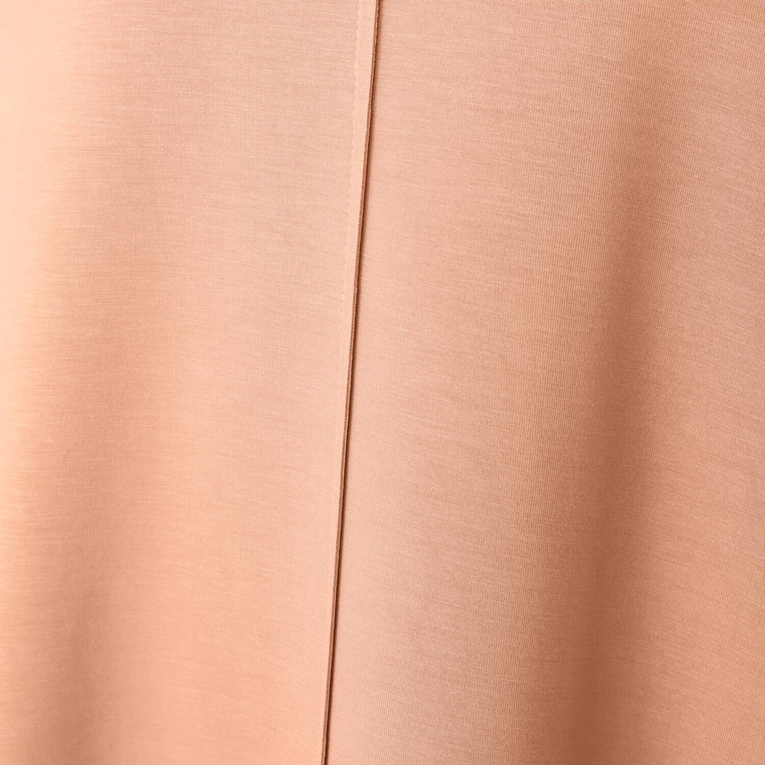 キリ　エ　キリ ブローチ付 ソフトカットソー ジャンパードレス