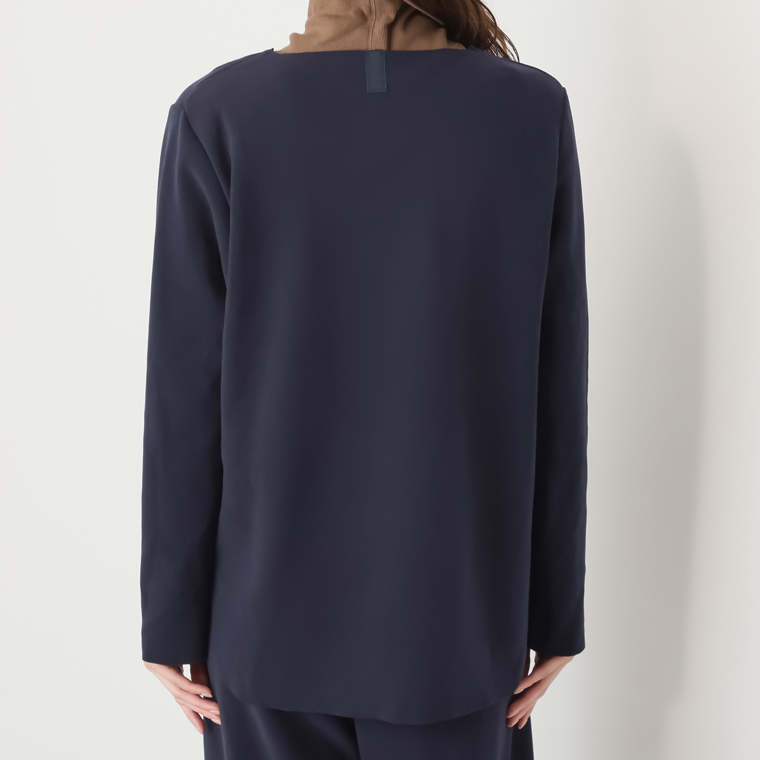 ＢＯＵＮＣＹ　ＢＯＮＤ もちもち＆なめらか ビロードジャージー ラウンドヘムプルオーバー