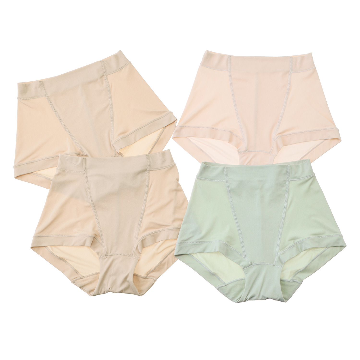 きれいになろう！ はいていないみたい！ 超のびのび 吸水速乾・接触冷感 ショーツ４枚セット