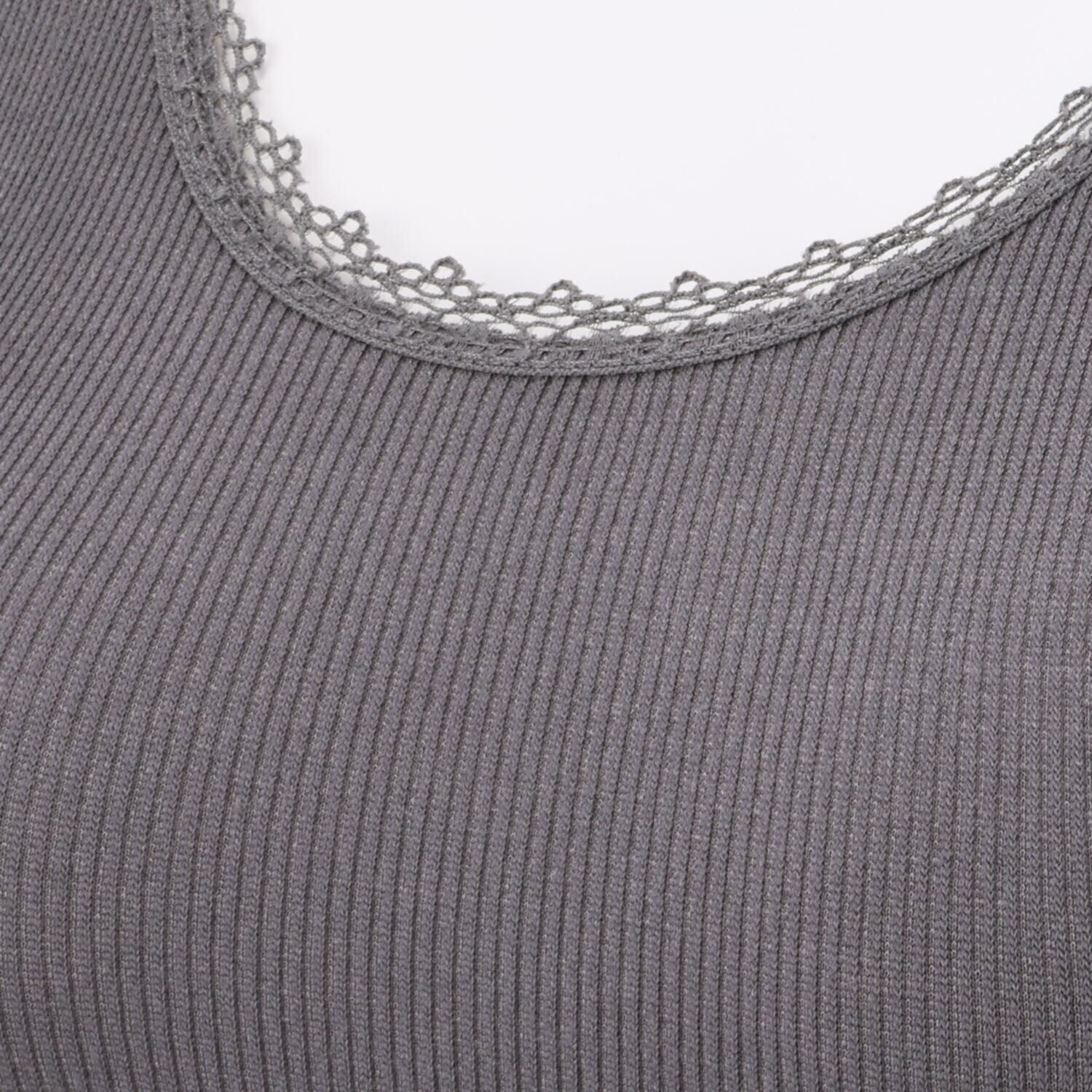 美人工房 抗菌防臭 なめらかモダール混 カップ付リブタンクトップ ２枚セット