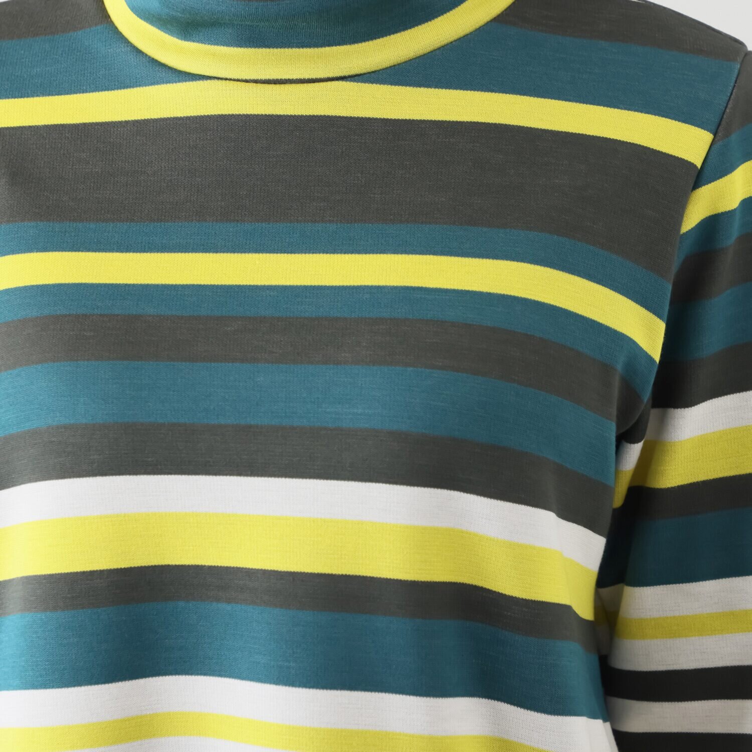 ココンライフ　ドゥ 吸湿発熱・吸放湿 “マジックエア” 裏シャギーボーダー チュニック