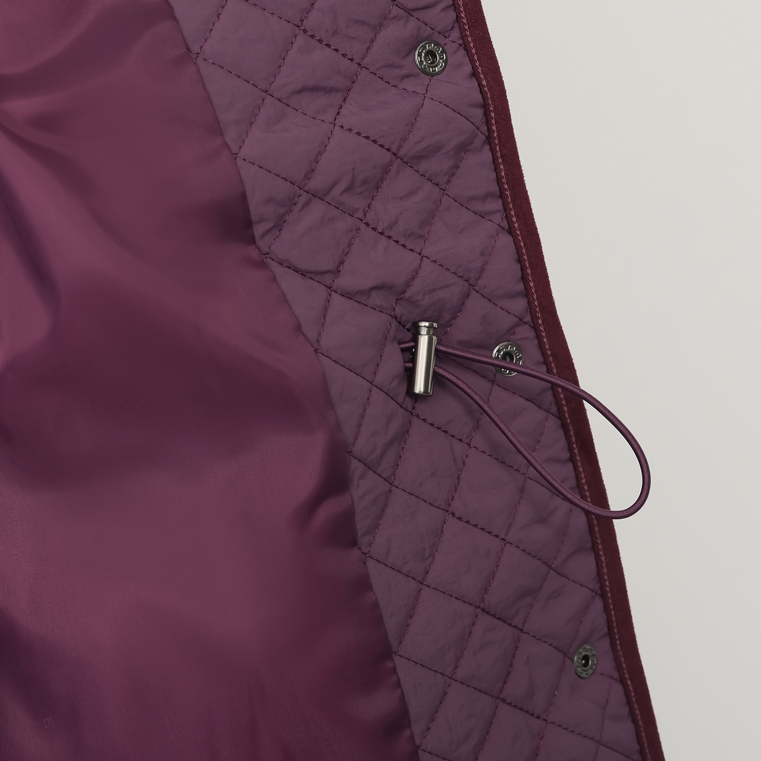 コースタルドライブ 細見えシルエット 中綿キルティング コート