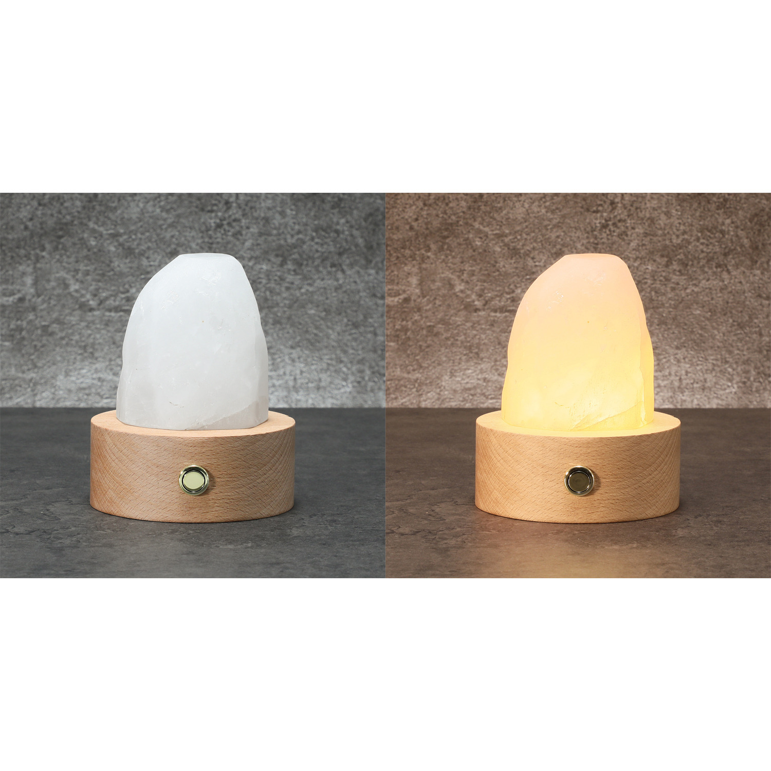 幸石堂 ほのかに灯る幻想のひと時 天然原石ランプ 〜開運〜