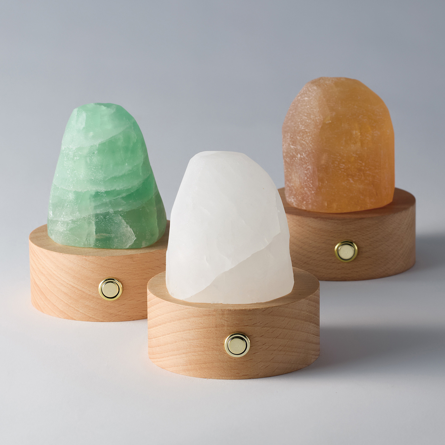 幸石堂 ほのかに灯る幻想のひと時 天然原石ランプ 〜開運〜