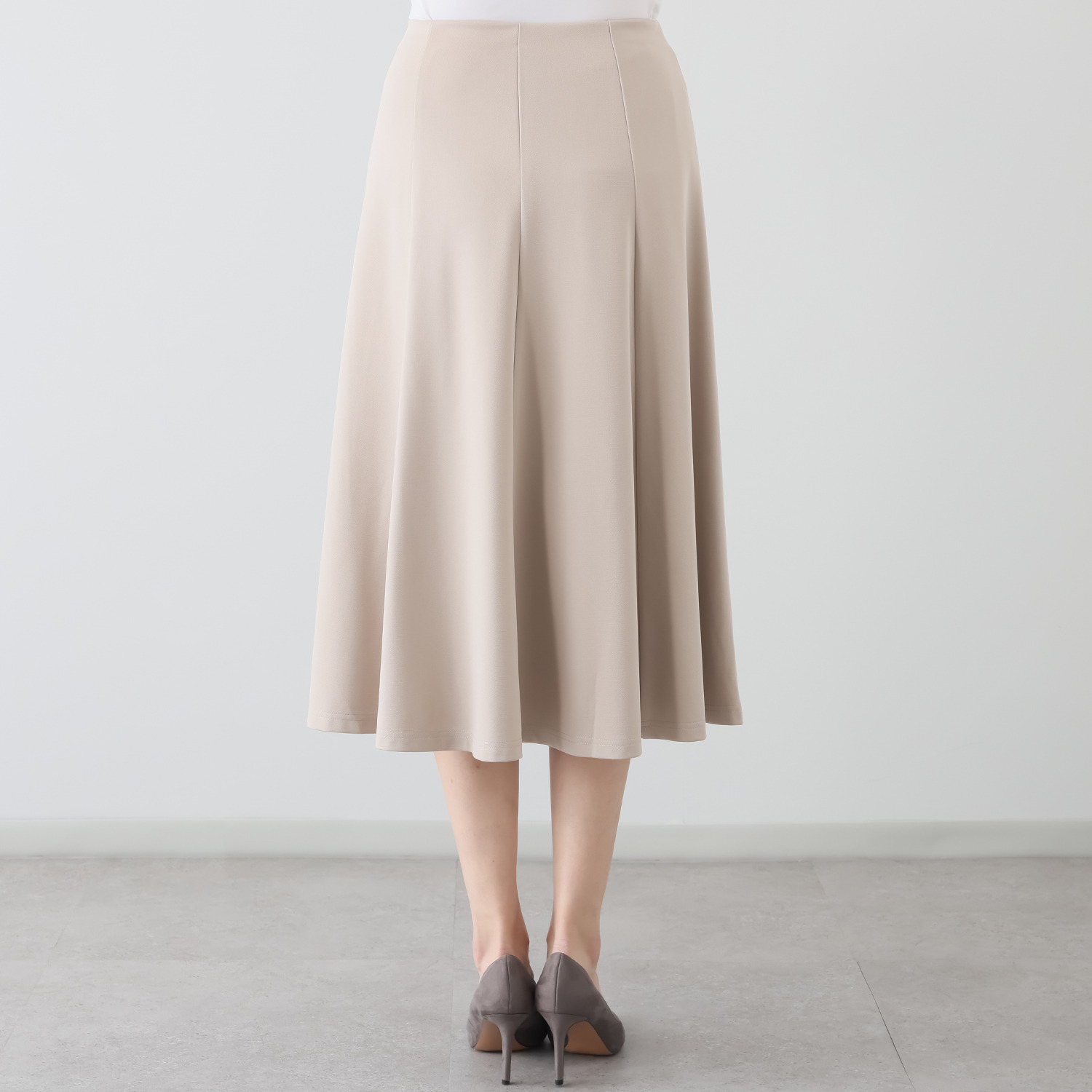 エアリーフェアリー ＵＶカット・吸水速乾 ソフトフレアー 八枚接ぎスカート